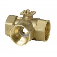 Changeover ball valve, 3-port, PN40, DN50, kvs 73